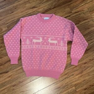 Vintage Icelandic Ice-Knit 100% Wool Sweater